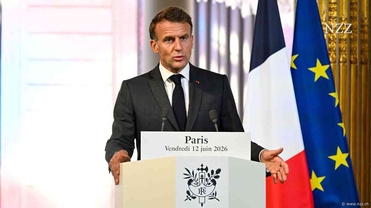 G-7-Gipfel in Évian-les-Bains: Macrons letzte grosse Bühne
