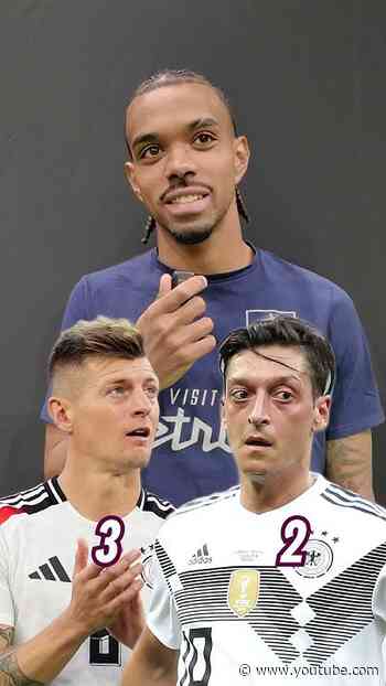 Which German midfielder will come out on top, Toni Kroos or Mesut Özil? 🇩🇪