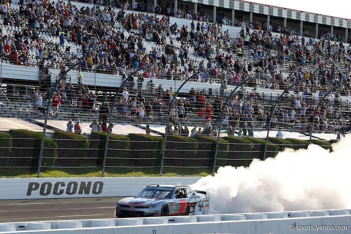 Justin Allgaier wins NASCAR O'Reilly race at Pocono in June 2026