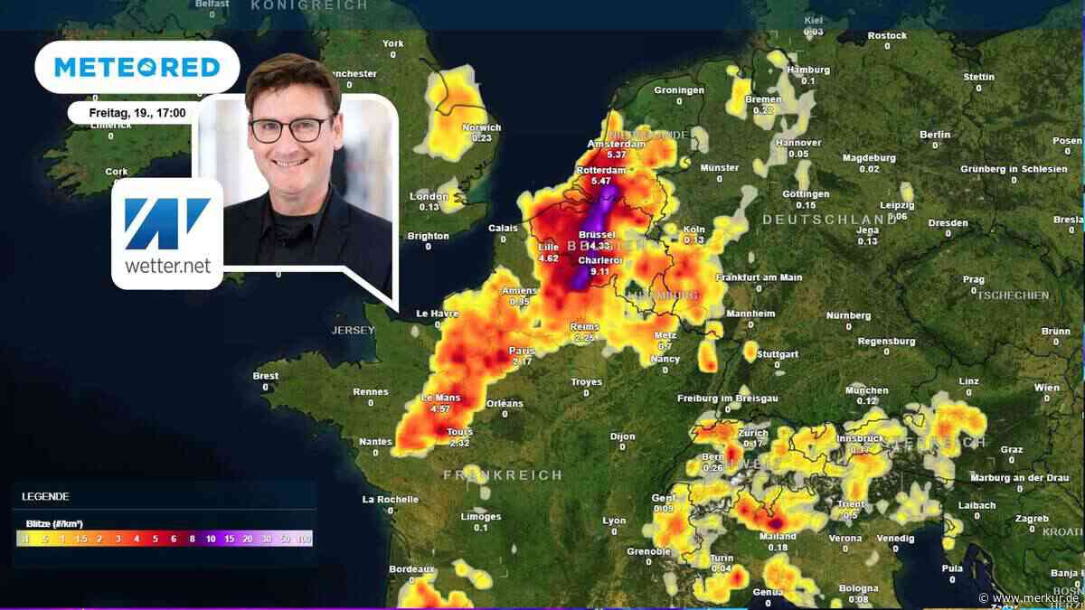 Hitze war erst der Anfang: Gewaltige Gewittertürme bedrohen Deutschland – Tornado nicht ausgeschlossen