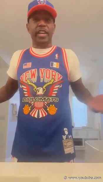 Cam'ron Practices Coming Back To New York For Knicks Parade