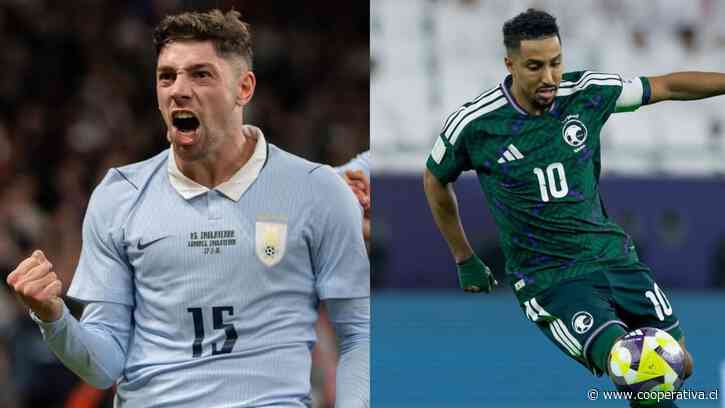 Uruguay quiere comenzar con el pie derecho en el Mundial 2026 ante Arabia Saudita