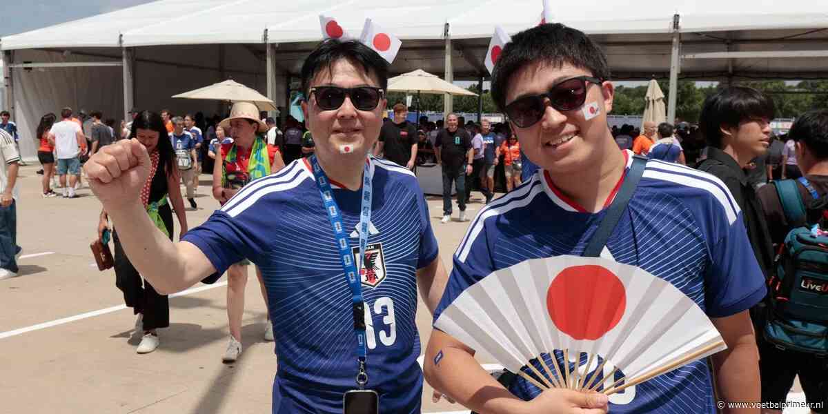 Prachtig: Japanse fans laten zich van beste kant zien na afloop van Oranje-duel