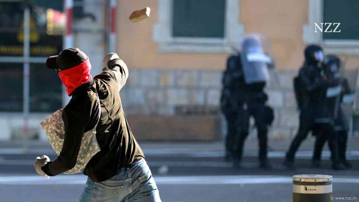 LIVE-TICKER - G-7-Gipfel in Évian: Mehrere Festnahmen nach Ausschreitungen +++ Vermummte werfen Pflastersteine auf Polizisten
