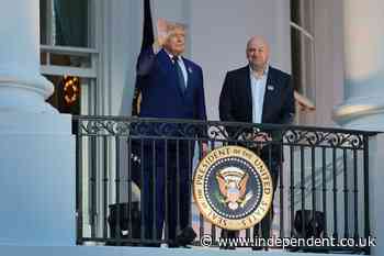 Trump UFC fight live: President’s 80th birthday party cage match blows past midnight with bloody heavyweight finish