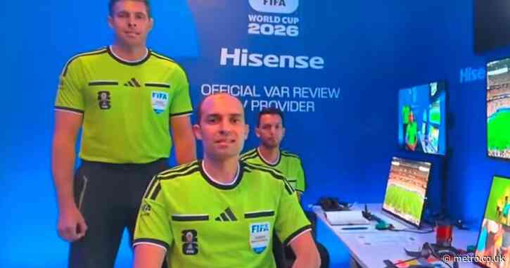 World Cup referee accused of making ‘White power’ gesture during TV coverage