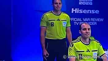 Australian referee accused of ‘white power’ gesture during World Cup broadcast