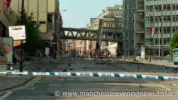 Victims of 1996 IRA bombing of Manchester urged to apply for Troubles pension scheme