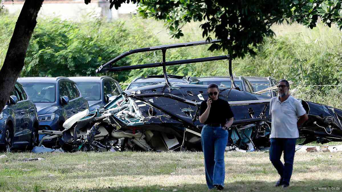 US-amerikanischer Musiker stirbt: Zwei Helikopter kollidieren über Rio de Janeiro