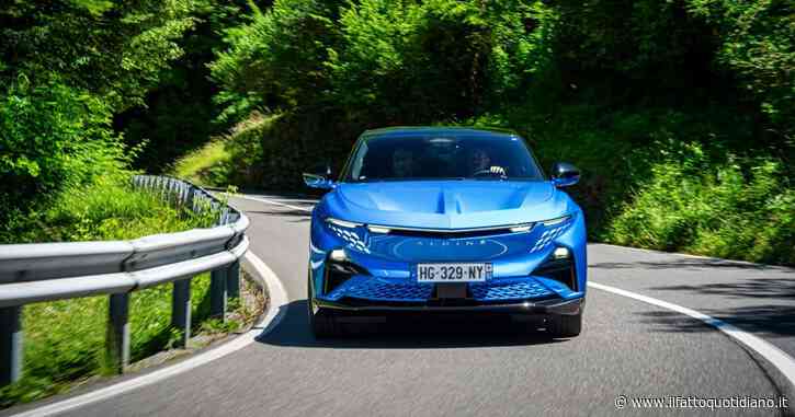 Alpine A390 GT, la prova de Il Fatto.it – Sul lago di Como con la fastback elettrica – FOTO
