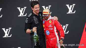 Wolff on Hamilton: 'If he smells blood, he goes'