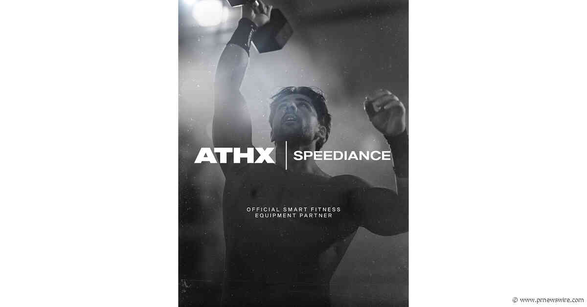 Speediance Becomes Official Smart Fitness Equipment Partner of ATHX