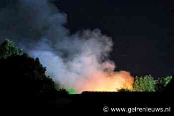 Schuur uitgebrand en chalets beschadigd bij grote brand