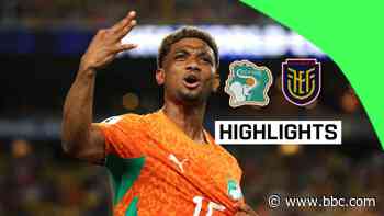 Amad scores late winner as Ivory Coast beat Ecuador