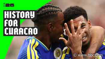 Comenencia scores Curacao's first-ever World Cup goal