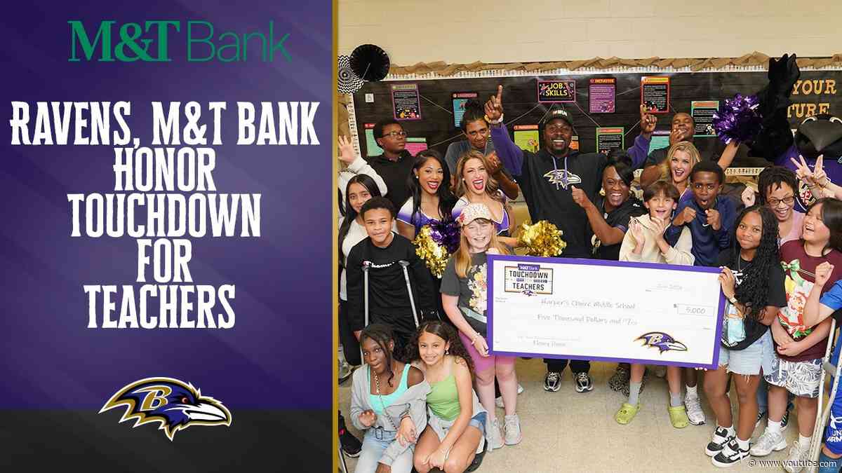 Ravens Honor Touchdown for Teachers Recipient Ebony Dixon | Baltimore Ravens