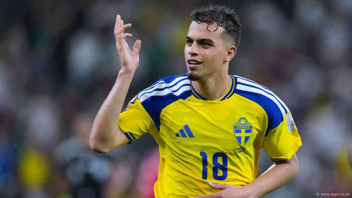 Sweden rout Tunisia behind stunning Ayari brace