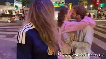 BBC presenter forced to cut World Cup coverage after couple spotted behind her