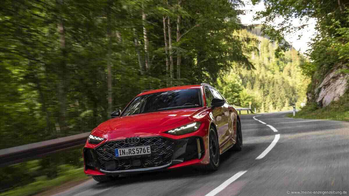 Fahrtest Audi RS 5 Avant: So leicht können 2,4 Tonnen sein