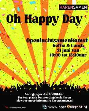 Openluchtlunch Oh Happy Day in Haren: Haren Samen