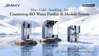 JIMMY Launches Matrix Series: The Countertop RO Water Purifier that Does Hot, Cold, Sparkling, and Ice - Building Your Home Bar