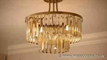Dunelm chandelier now £56 as shopper says 'I chose it over £195 Next version'