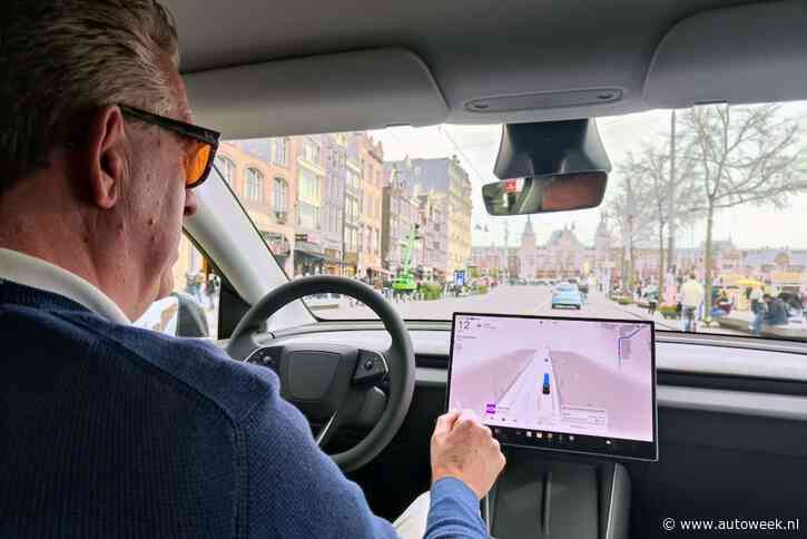 Volgens Tesla werkt autonoom rijden, maar gros Nederlanders vertrouwt het niet