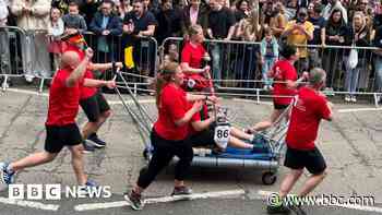 German team join 60th anniversary bed race
