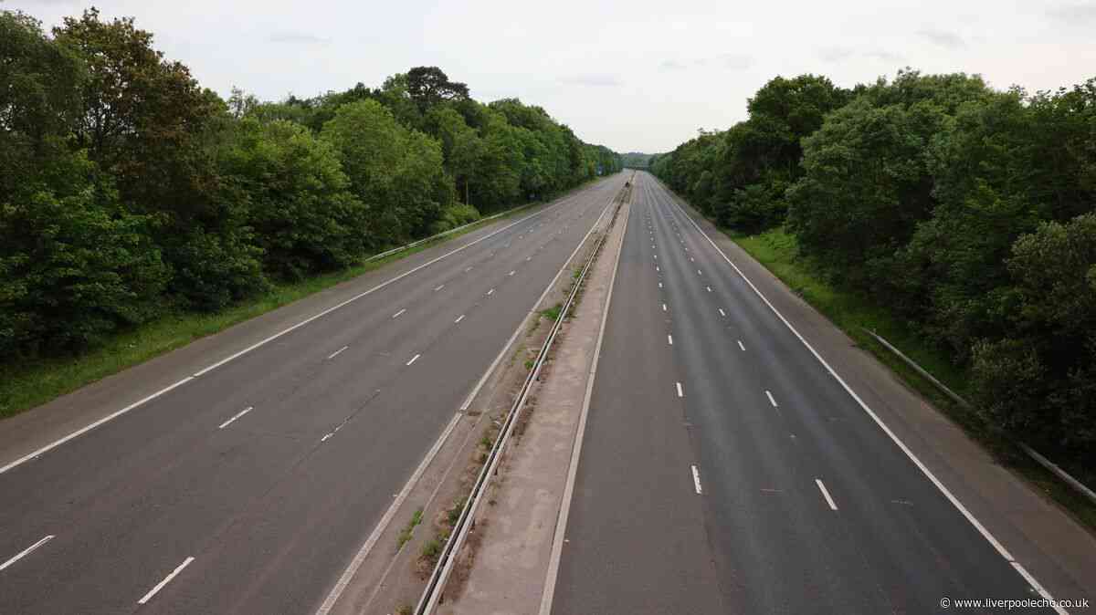 Man in his 40s dies after being hit by car on the M53