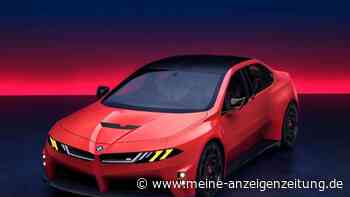 Ausblick auf Elektro-M3 – BMW M Concept Neue Klasse