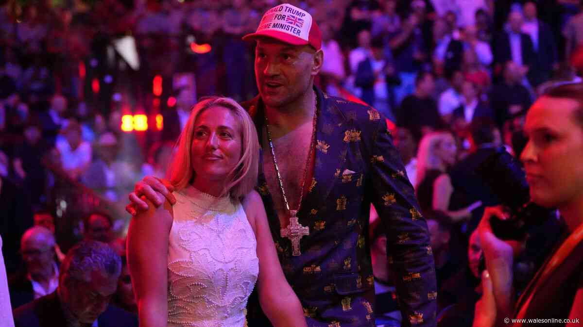 Tyson Fury turns up at White House with bold message for Donald Trump for all to see