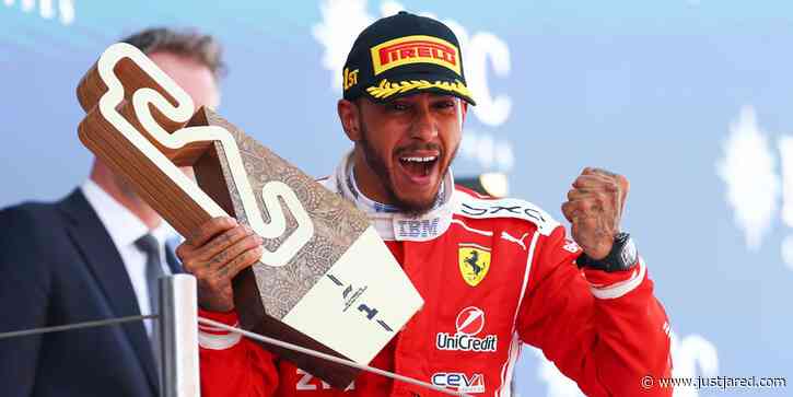 Lewis Hamilton Celebrates First Formula 1 Win With Ferrari at Barcelona-Catalunya Grand Prix 2026