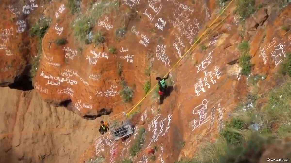120 Meter in die Tiefe: "Spiderman des Jemen" stürzt in Vulkankrater in den Tod