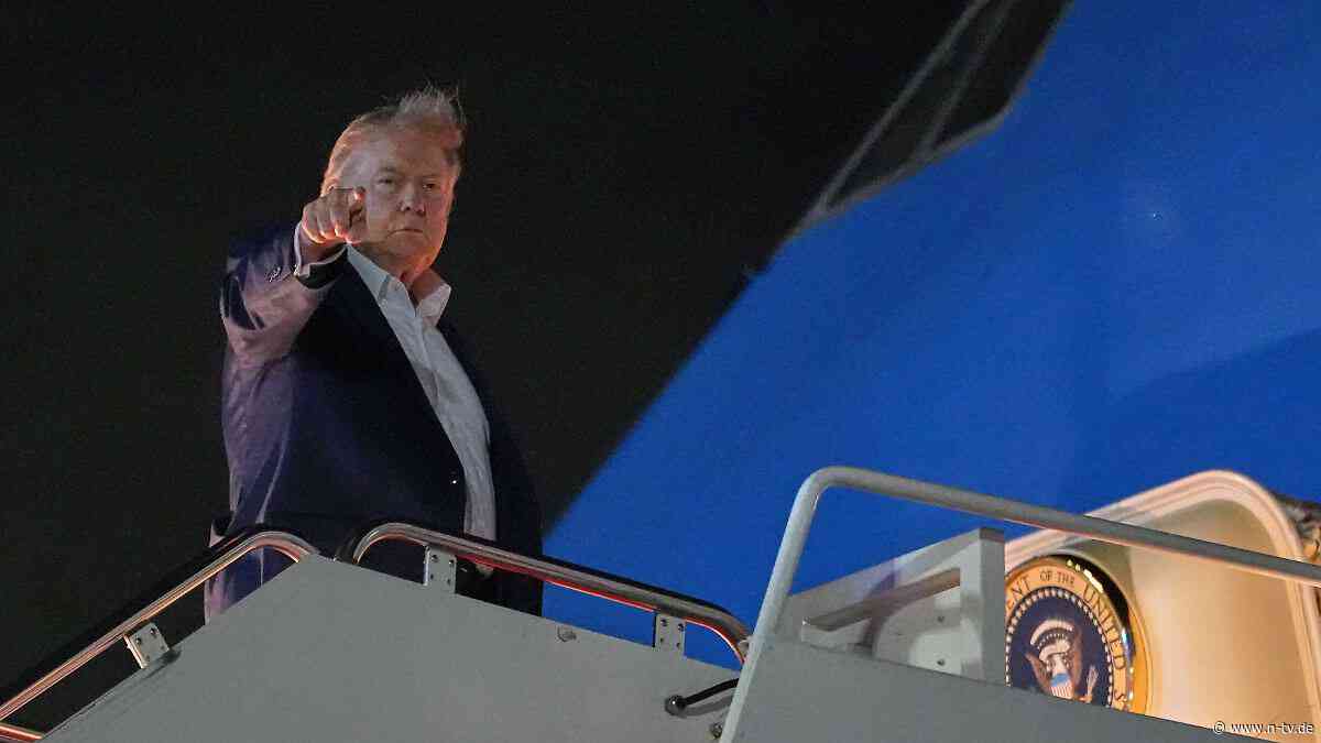 "Wächter des Nahen Ostens": Trump warnt Iran: Ohne Atomdeal drohen neue Militärschläge