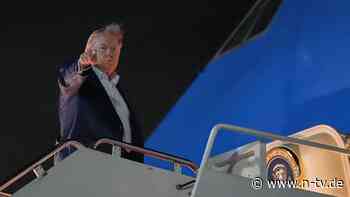 "Wächter des Nahen Ostens": Trump warnt Iran: Ohne Atomdeal drohen neue Militärschläge