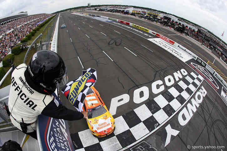 Denny Hamlin is 2026 Cup championship favorite, more NASCAR Pocono race winners, losers