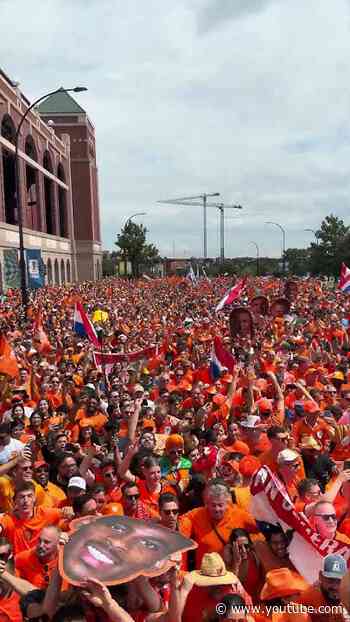 DALLAS = ORANJE! 🫨🧡 #NothingLikeOranje #FIFAWorldCup