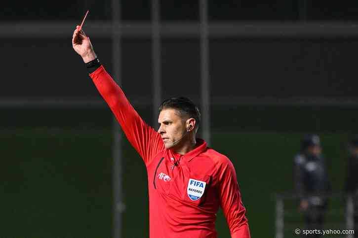 Fifa urged to remove World Cup VAR official over alleged white supremacist hand gesture