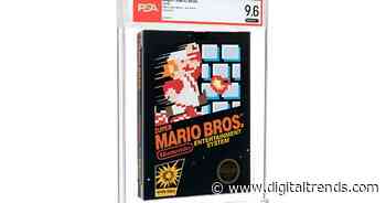 A Nintendo Super Mario Bros. copy just sold for a staggering $3 million