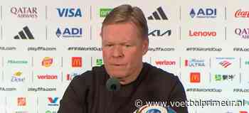Geagiteerde Koeman bijt van zich af: 'Dat zeg ik voor de honderdduizendste keer'
