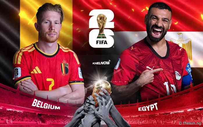 World Cup: Everything to know about Belgium vs Egypt match