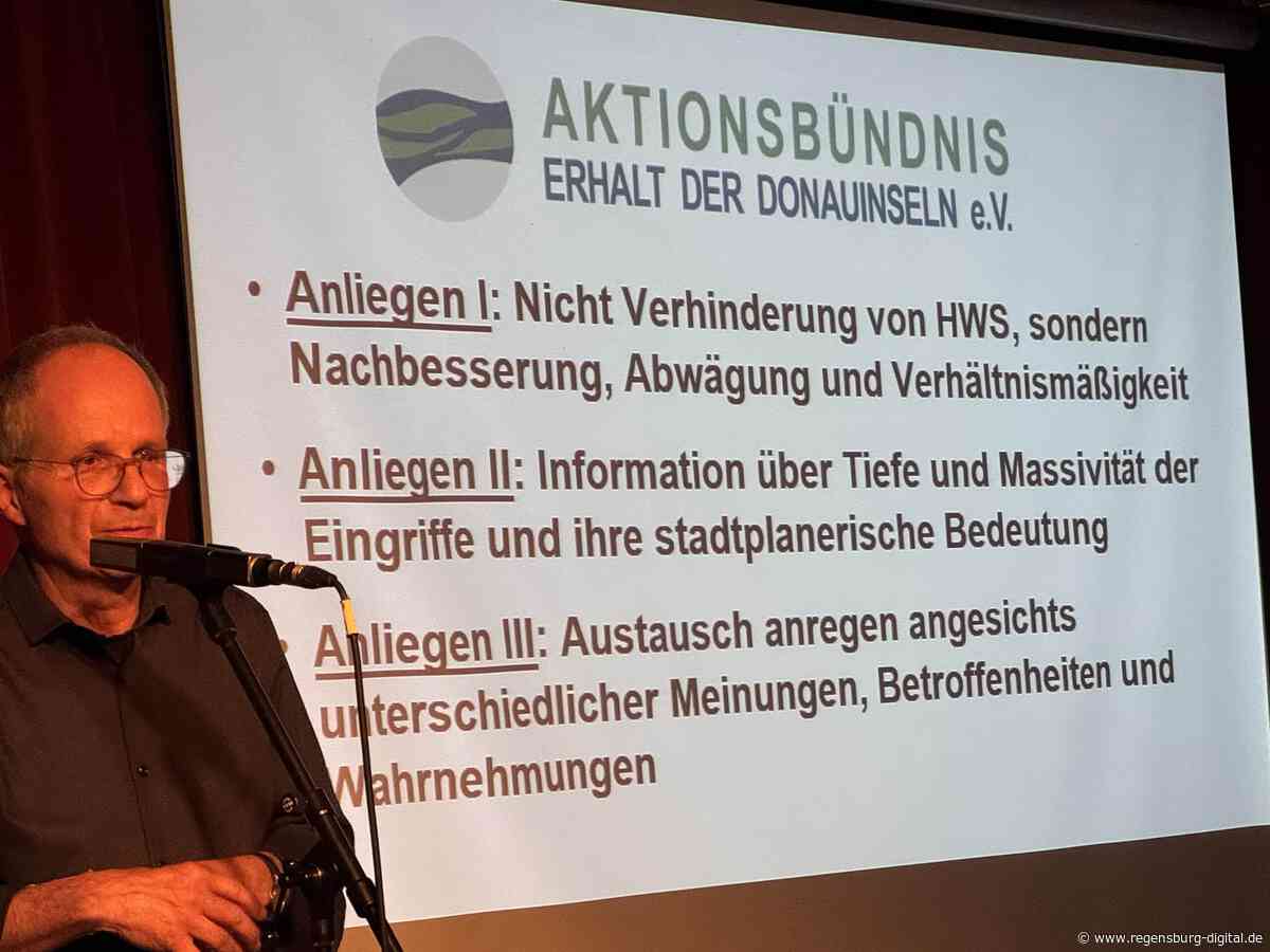 Eine Regensburger Insel begehrt auf