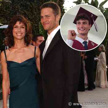 Tom Brady, Bridget Moynahan Reunite for Son's High School Graduation