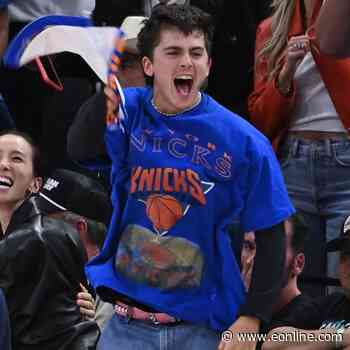 Timothée Chalamet & More Stars Who Witnessed Knicks’ Championship Win