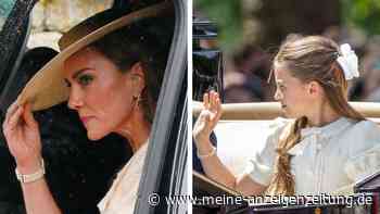 Prinzessin Kate und Charlotte bei Trooping the Colour: Mutter und Tochter mit demselben Armband