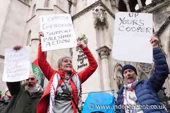 Palestine Action terror ban is lawful, judges rule in victory for Home Office