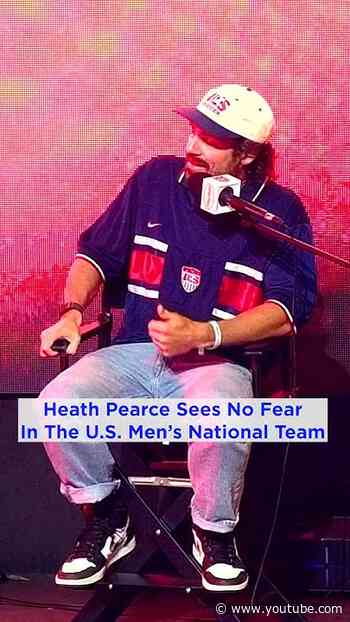 Heath Pearce Doesn't See Any Fear In The USMNT #shorts