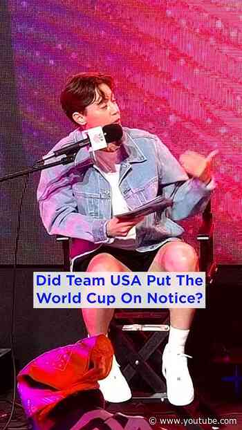 Team USA Put The World Cup On Notice After A Dominating Win vs Paraguay  #shorts