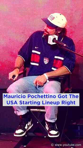 Mauricio Pochettino Picked The Right Starting Lineup For Team USA vs Paraguay #shorts