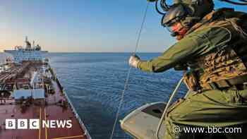 Royal Marines board Russian shadow fleet oil tanker in English Channel